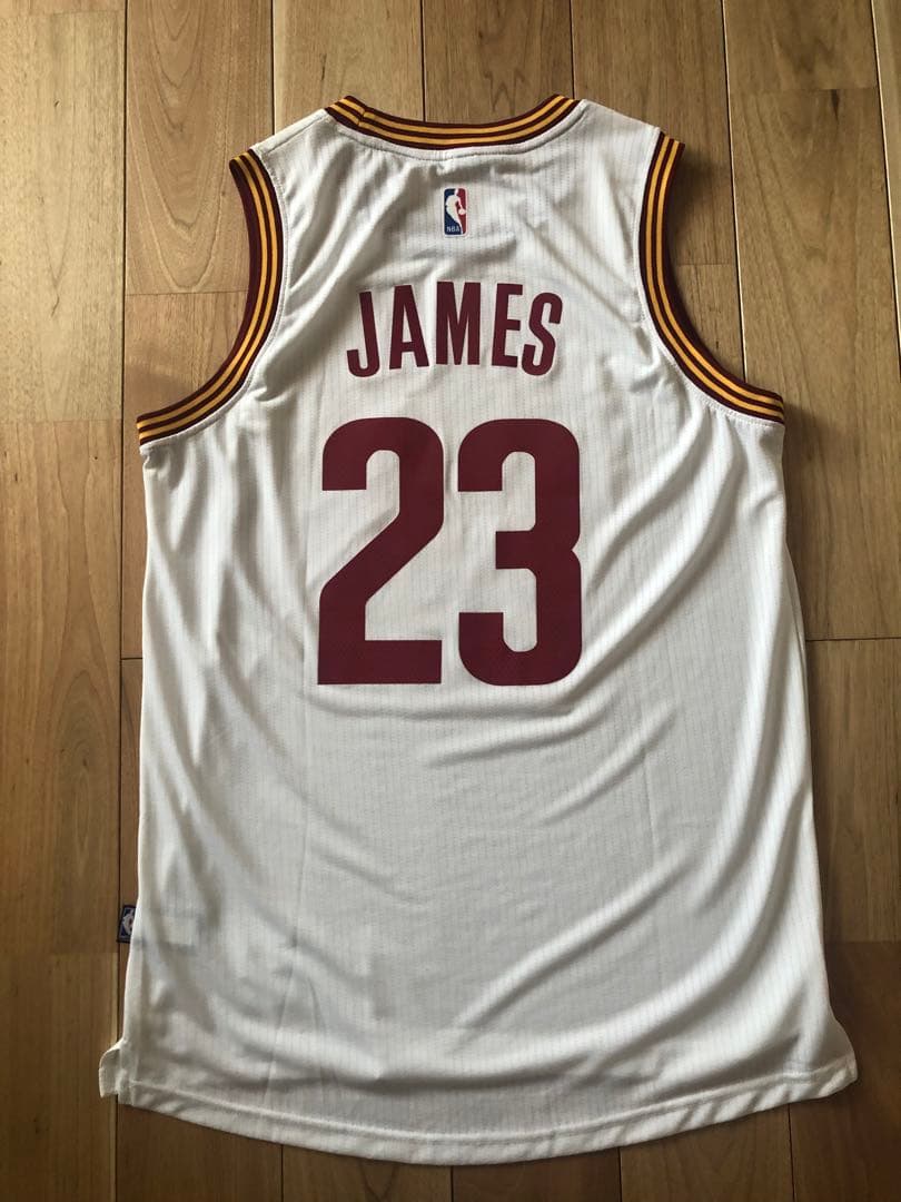 【未使用タグ付】レブロン　CAVS ユニフォーム　白