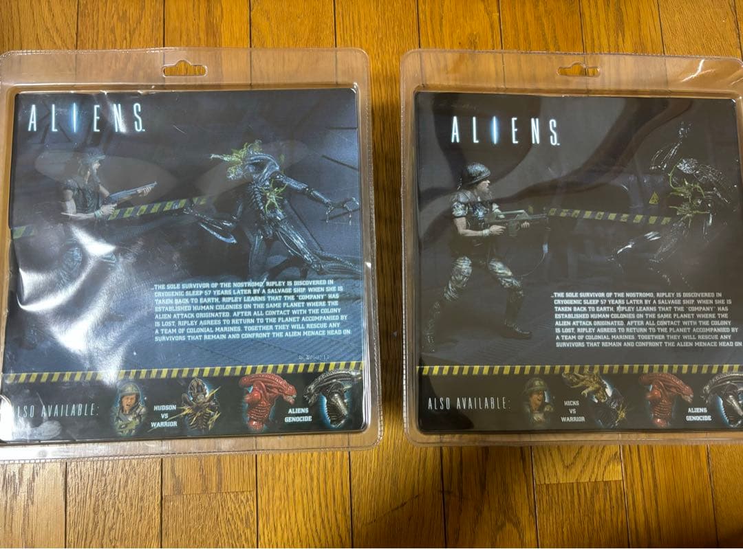 neca エイリアン2 フィギュアヒックスvsゼノモーフ，ハドソンvsゼノモーフ