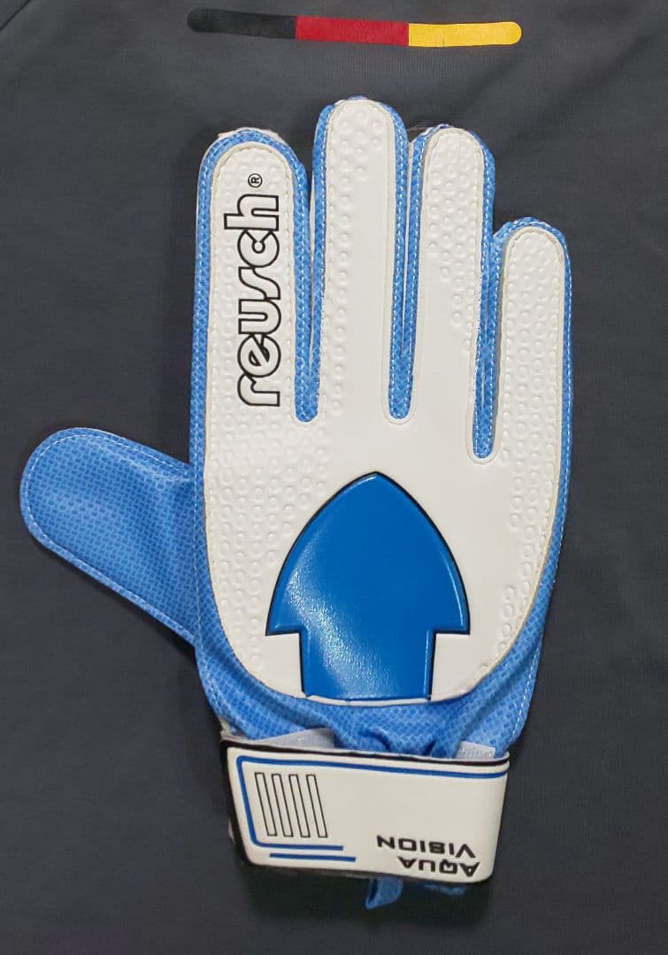 【希少 激レア】reusch ロイシュ ゴールキーパー グローブ 11号 アクア