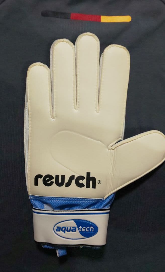 【希少 激レア】reusch ロイシュ ゴールキーパー グローブ 11号 アクア