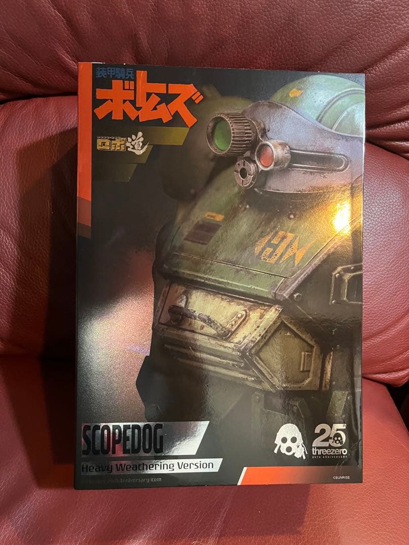 ロボ道　スコープドッグ ヘビーウェザリング版　スリーゼロ　シール付き