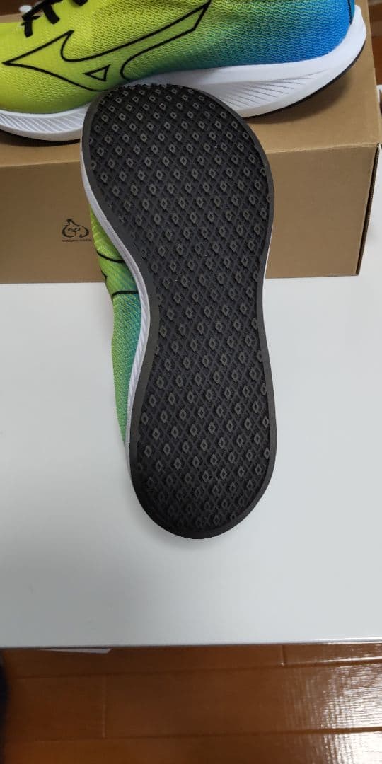 Mizuno DUAL FLASH 27.0cm イエロー/グリーン