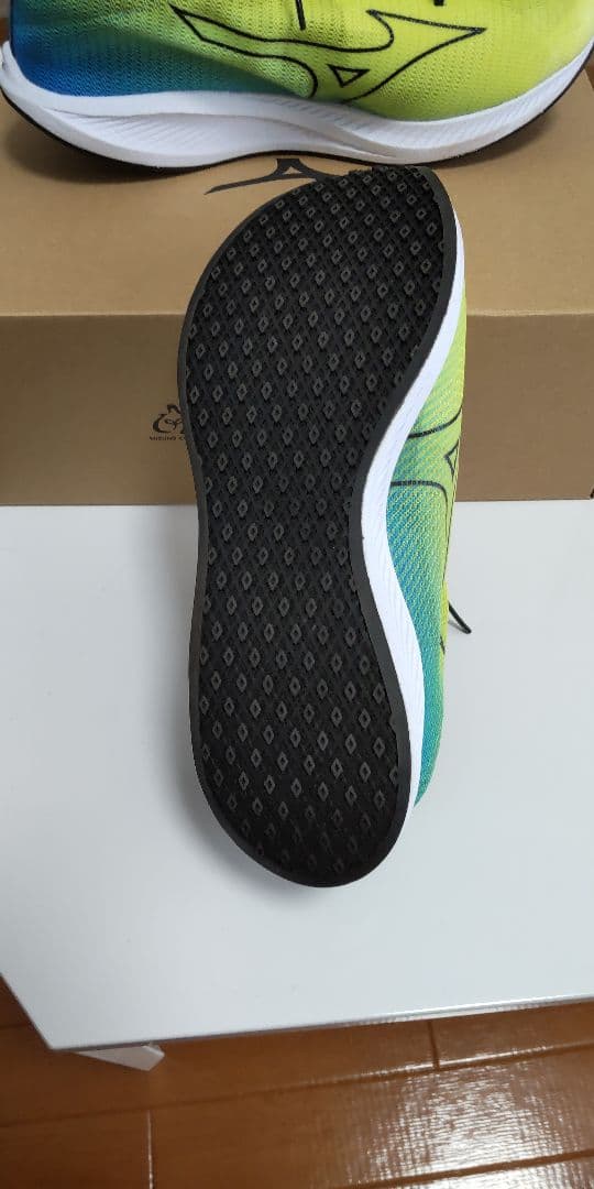Mizuno DUAL FLASH 27.0cm イエロー/グリーン