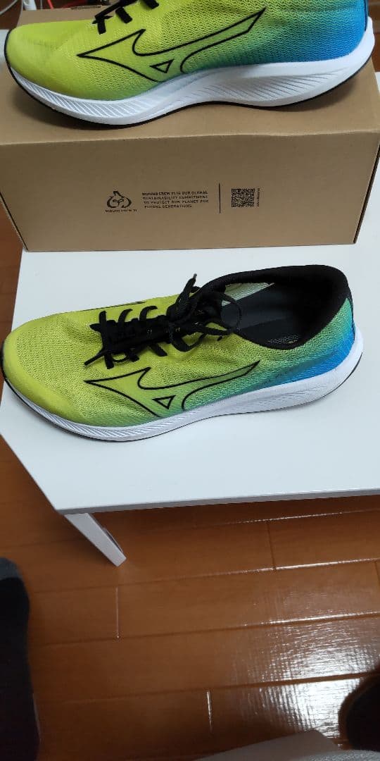 Mizuno DUAL FLASH 27.0cm イエロー/グリーン