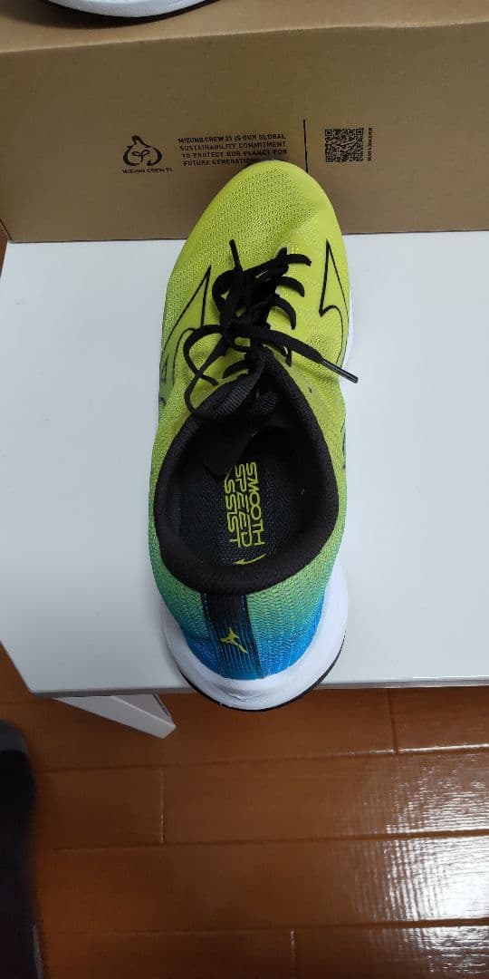 Mizuno DUAL FLASH 27.0cm イエロー/グリーン