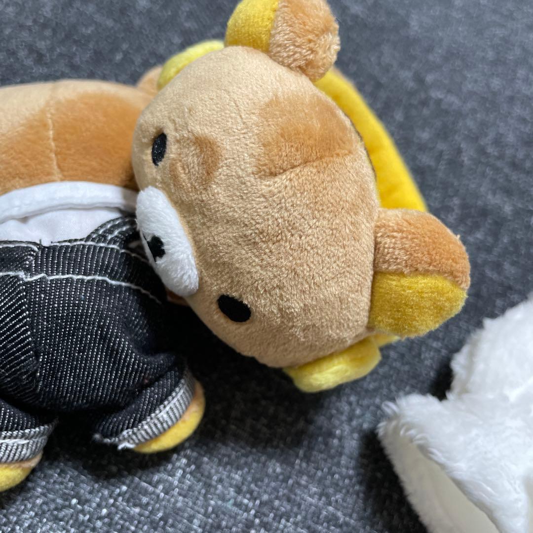 リラックマお着替えセット　激レア　リラックマ ＋車＋デニム服　お値下げ不可‼️