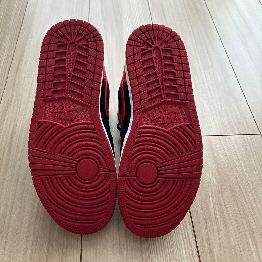 Air Jordan ミッドカットスニーカー 赤/黒