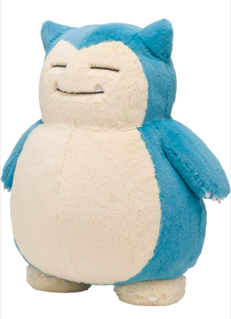 【新品未使用】ポケモンセンターオリジナル ふわふわ抱きぬいぐるみ カビゴン