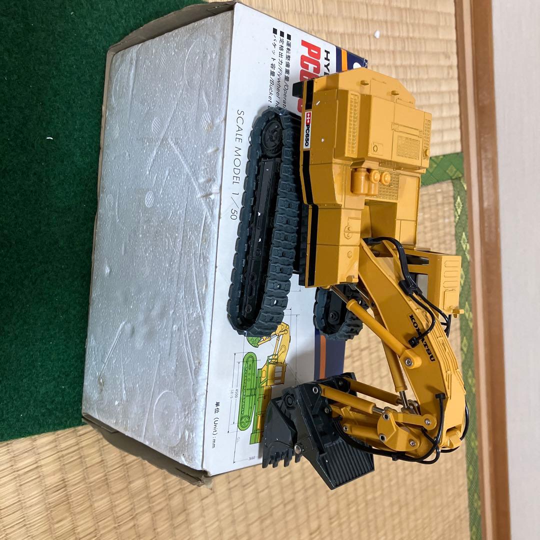 コマツ PC650 油圧ショベル スケールモデル