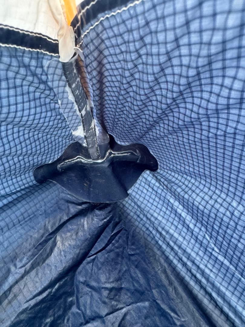モンベル　ステラリッジ2 旧型　グランドシート無し　ペグ12本中4本類似品