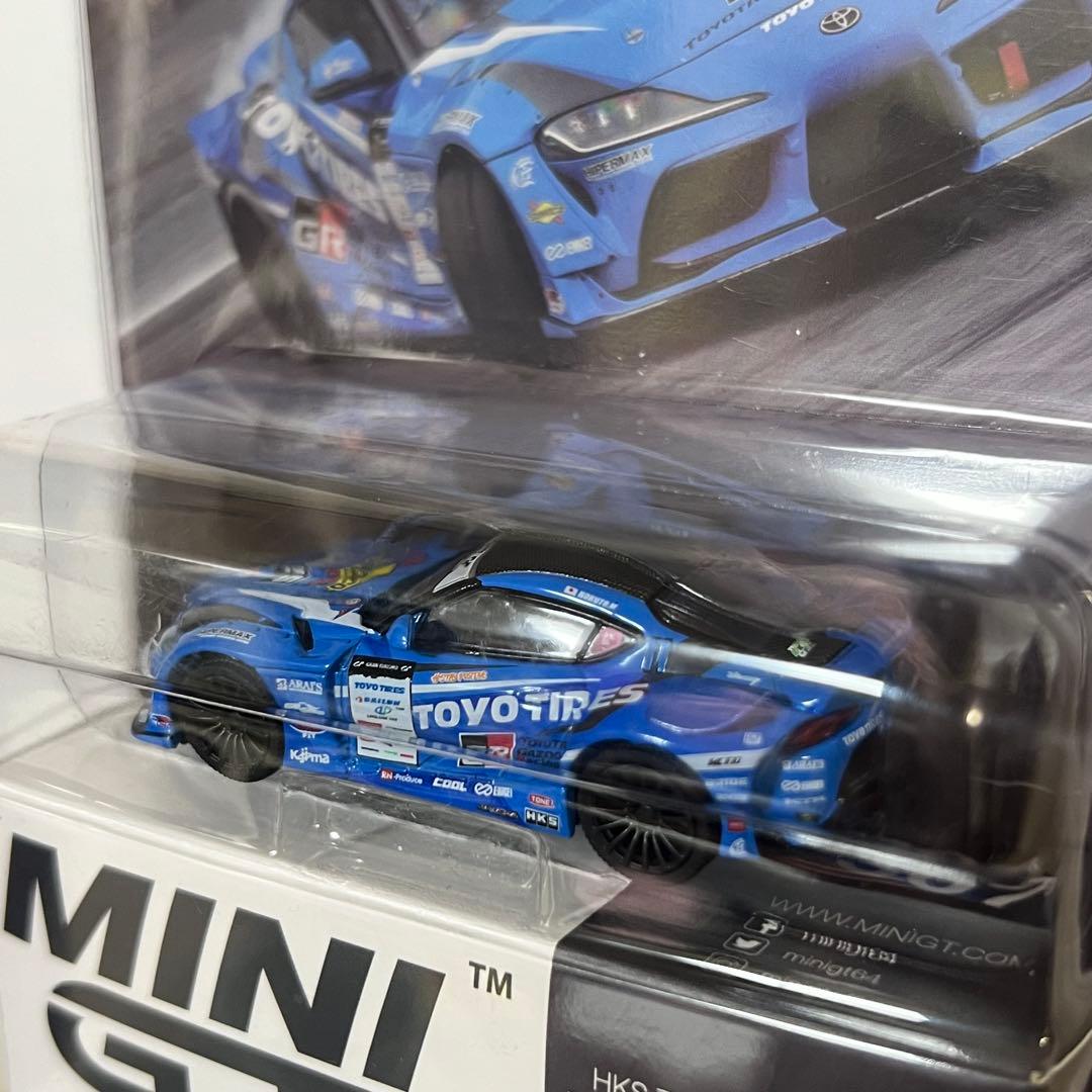 MINIGT トヨタ GRスープラ D1グランプリ HKS 77号車 日本限定