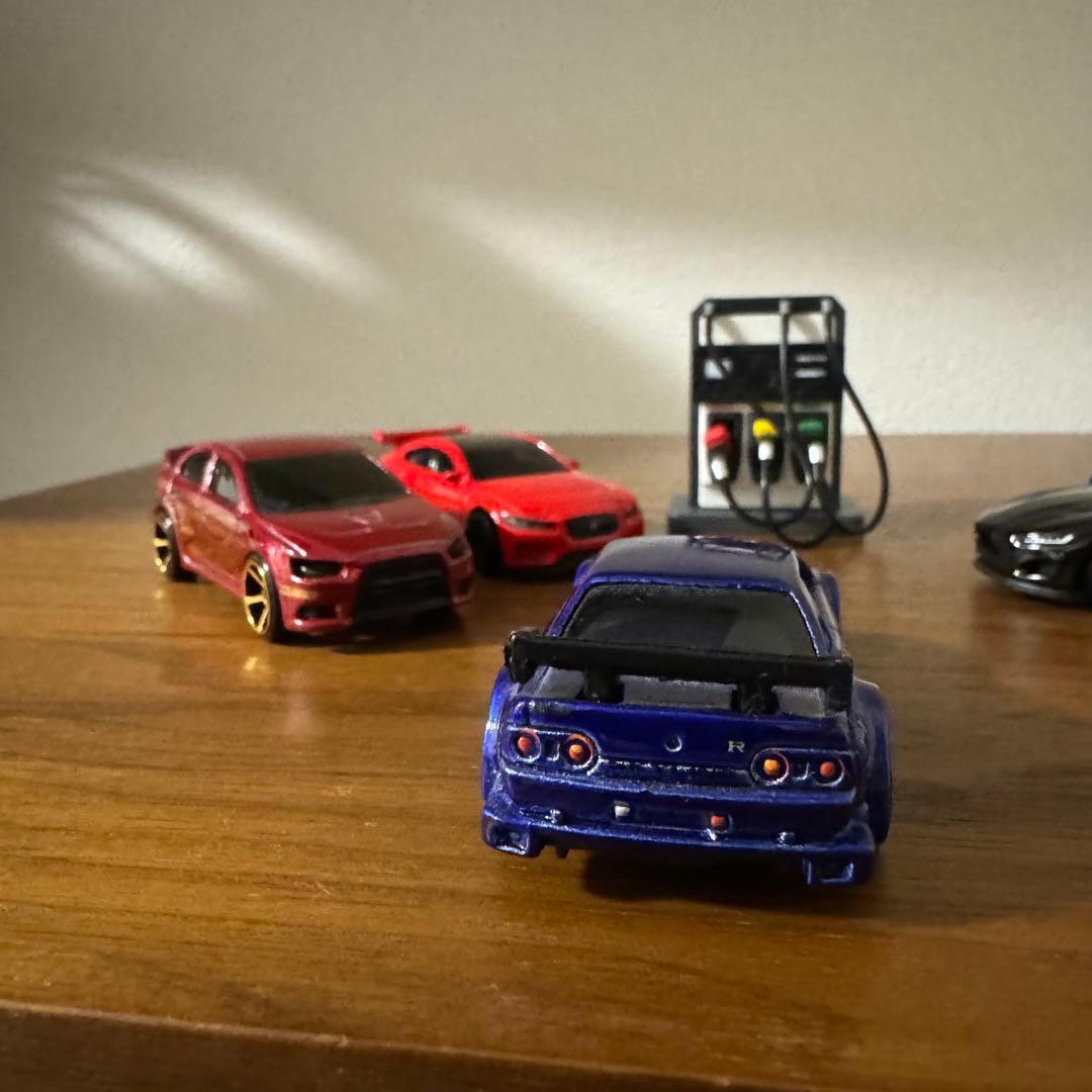 ホットウィール 6台 展示品 GTRなど
