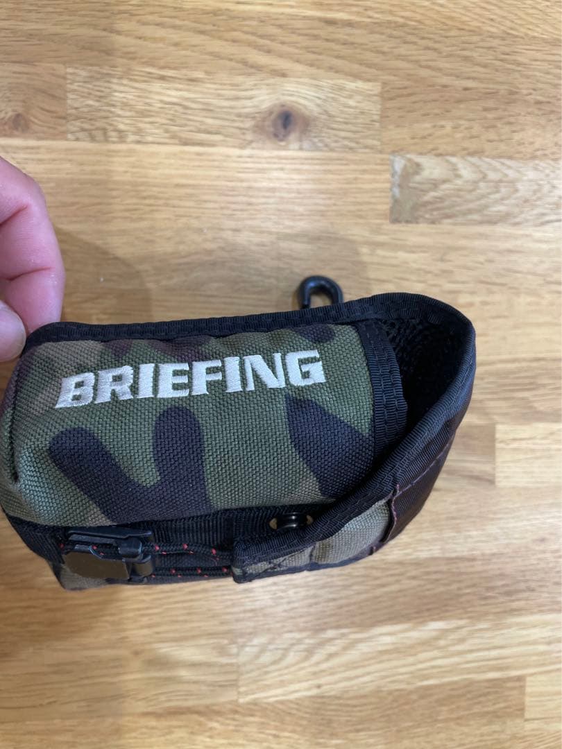 BRIEFING カモフラ柄距離計ケース