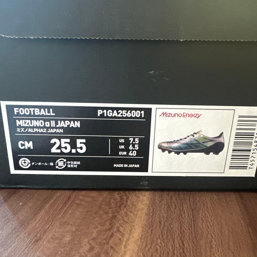 MIZUNOアルファll JAPAN 25.5センチ