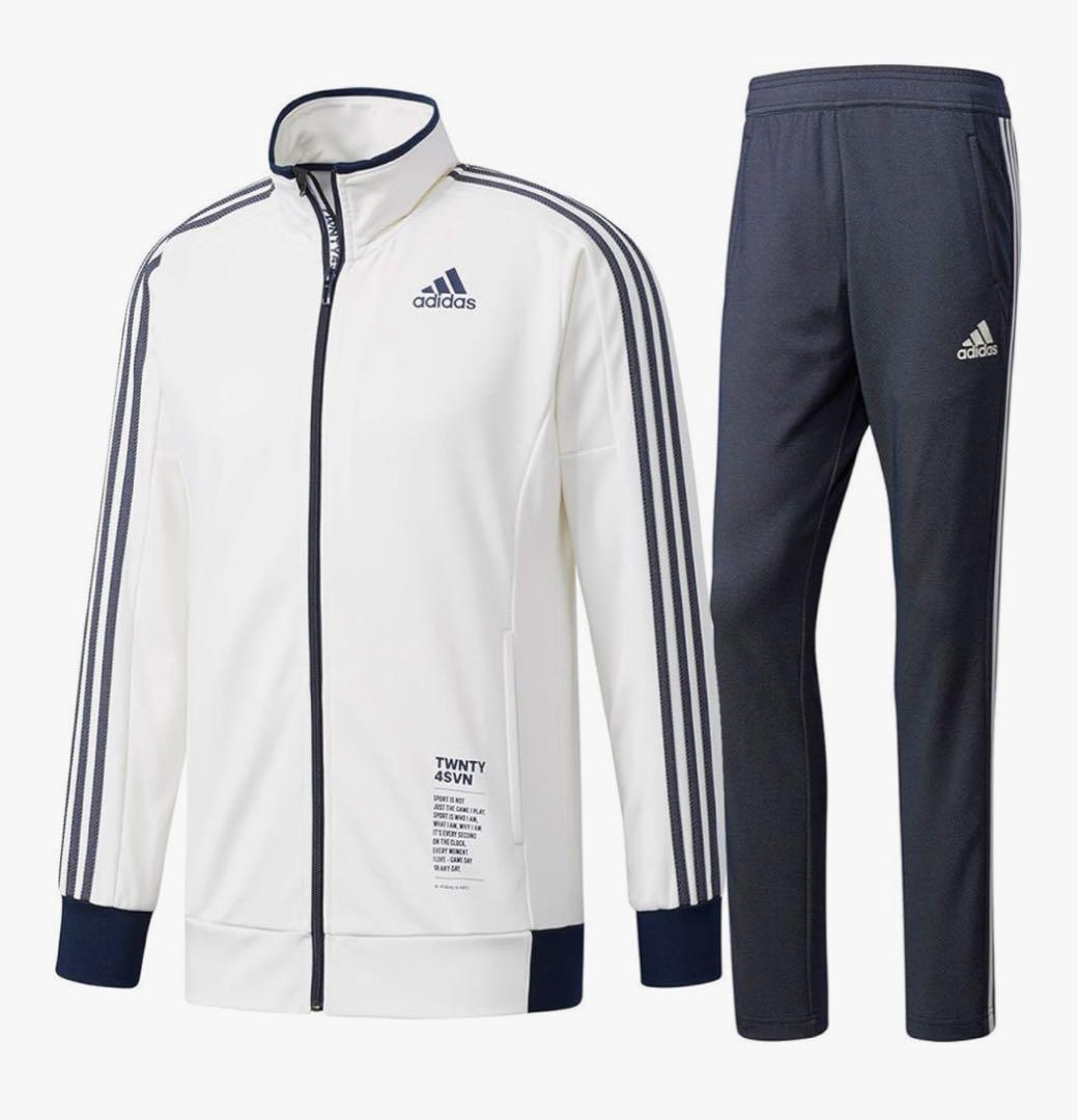 adidas ジャケット&テーパードパンツ上下セット Mサイズ
