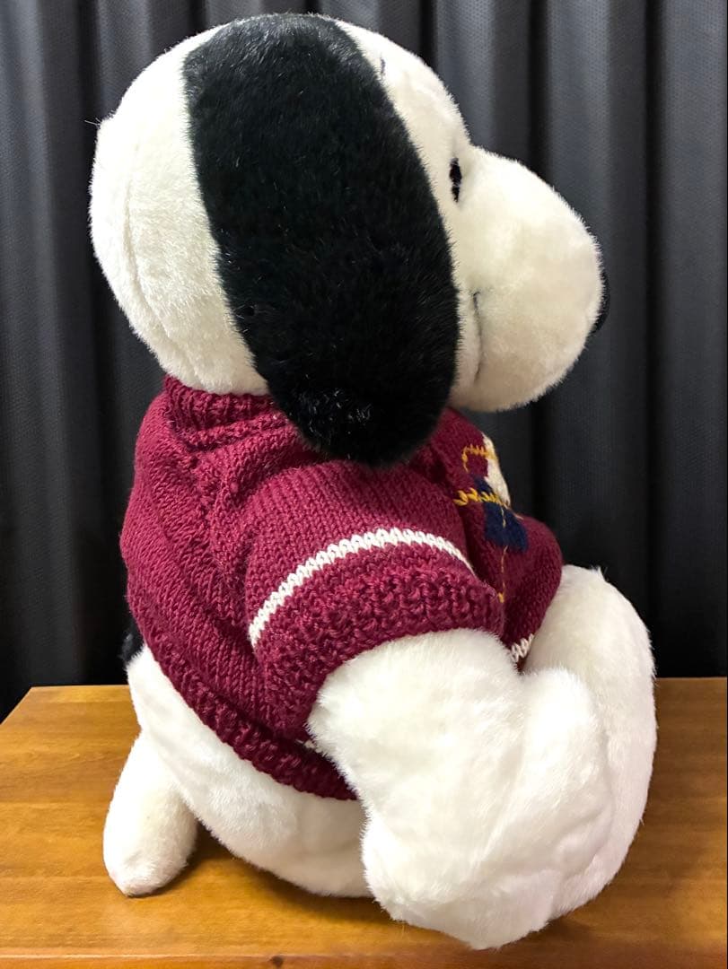 スヌーピー　ぬいぐるみ　セーター　特大　レアもの　未使用　RD