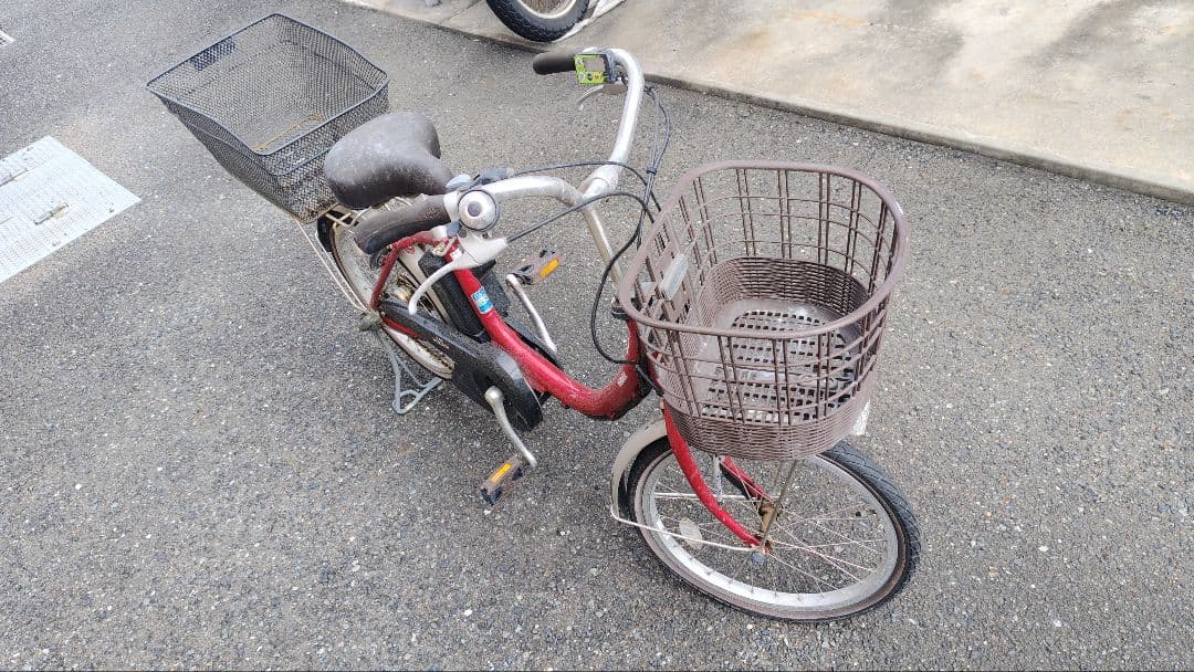 PAS SION 赤 電動アシスト自転車