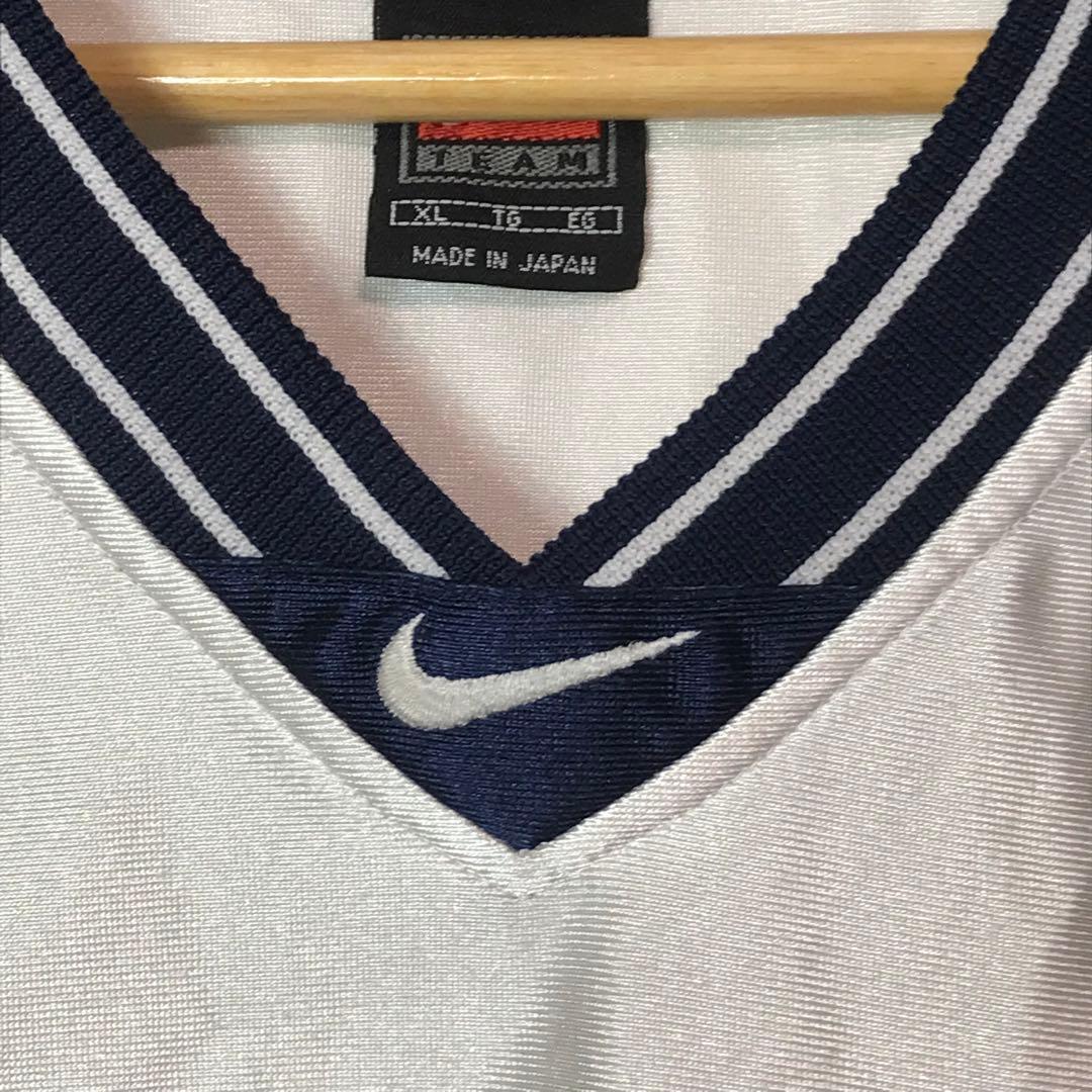 90s ナイキ　バスケットボールユニフォーム　上下セット　ヴィンテージ　日本製