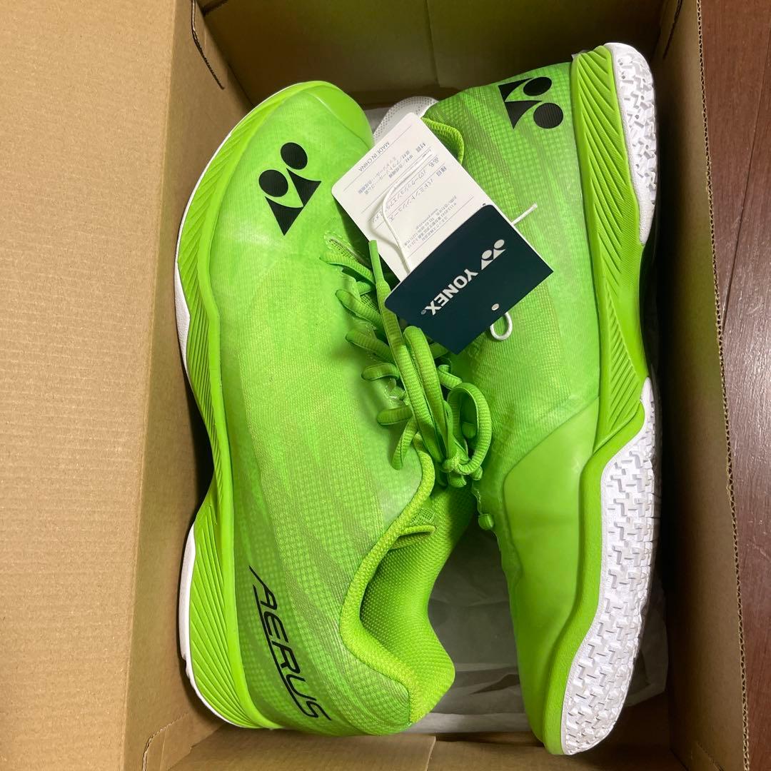 YONEX AERUS バドミントンシューズ 280mm グリーン