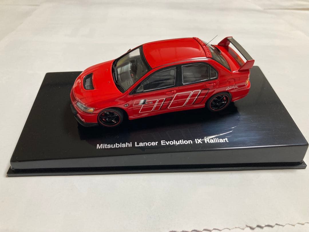 AUTOart 1/43 三菱ランサーエボリューションIXラリーアート　全3台