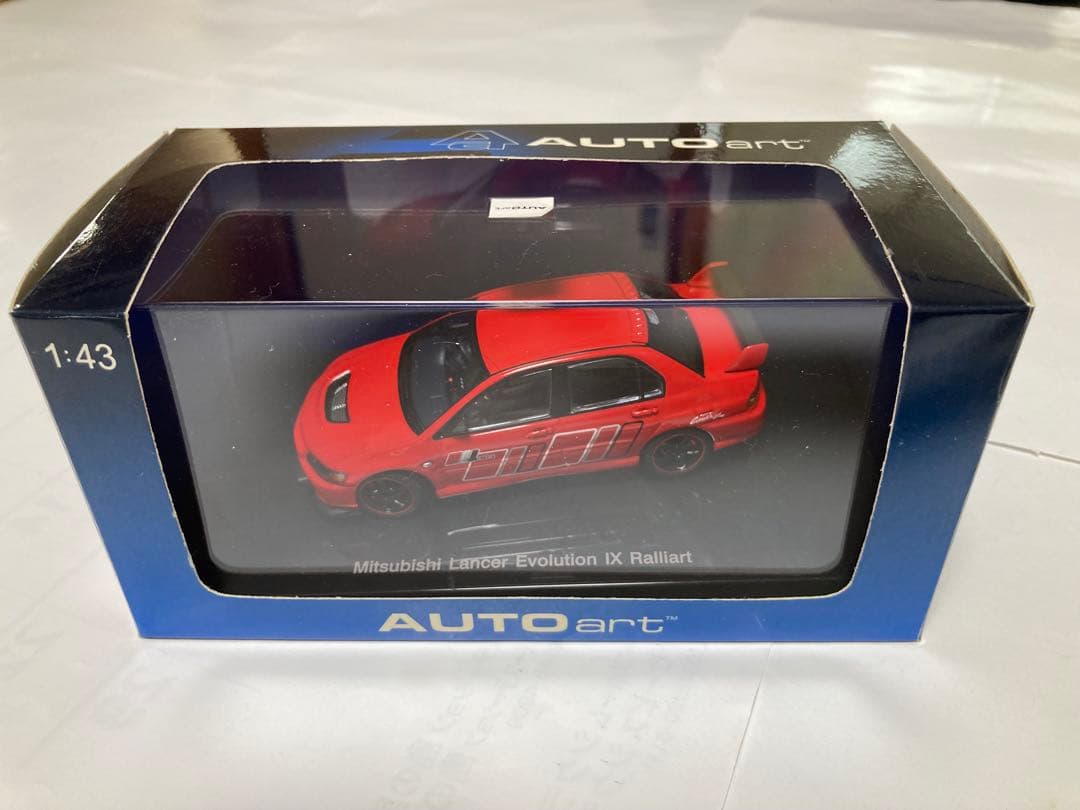 AUTOart 1/43 三菱ランサーエボリューションIXラリーアート　全3台