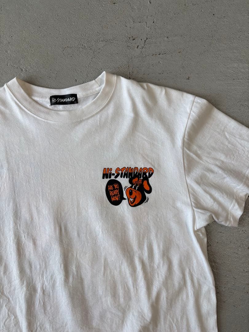 ハイスタンダード HI-STANDARDバンドTシャツ バンT ハイスタツアーT
