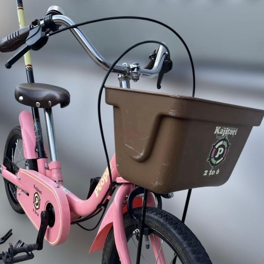 【直接引き渡し　新潟市内限定】ピープル子供用自転車 14インチ