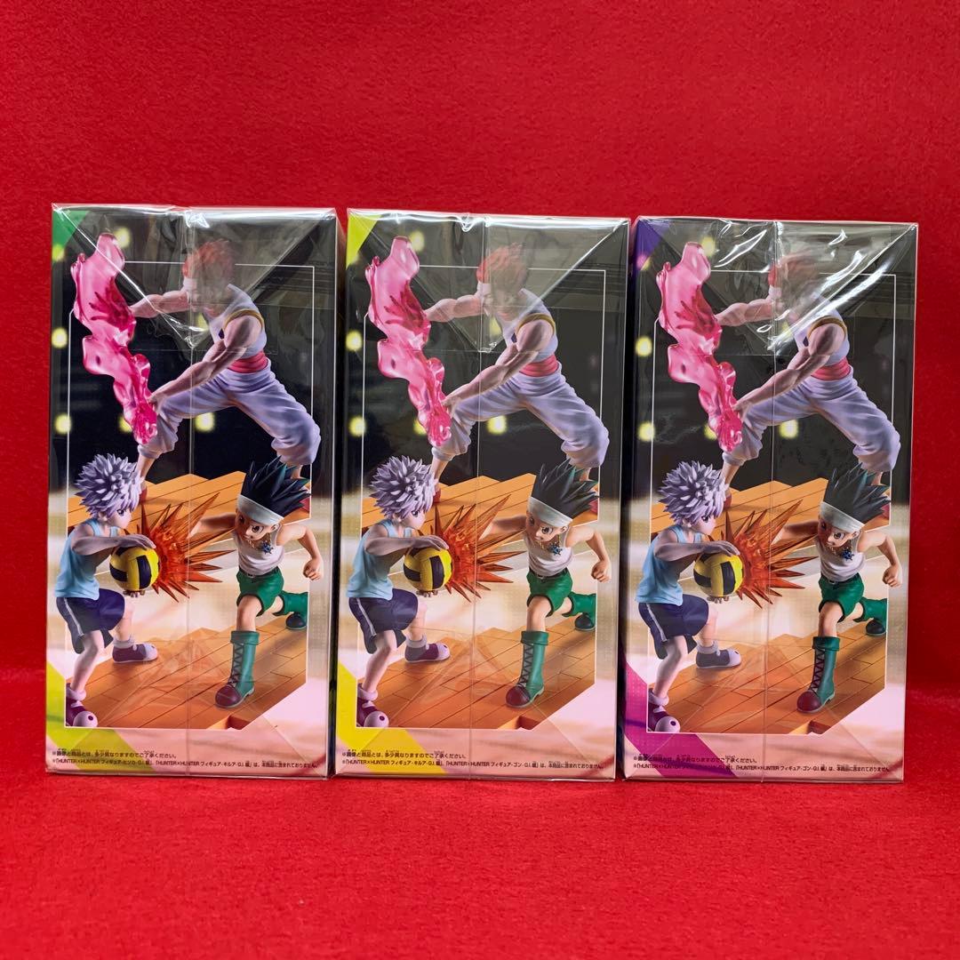 HUNTER×HUNTER G.I.編 キルア ゴン ヒソカ 三種セット