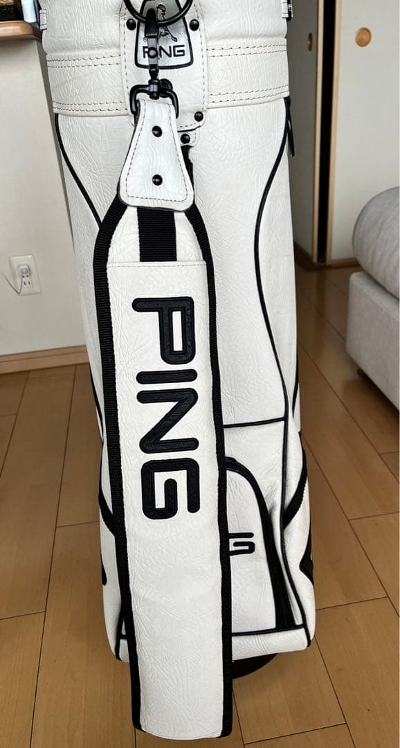 激レア！超美品！PING ピン　ヴィンテージ　キャディバッグ　レザー　激シブ希少