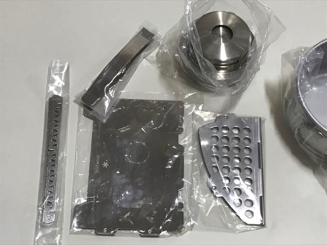 【未使用】 peak(スノーピーク)火焔ストーブ コーエンセット