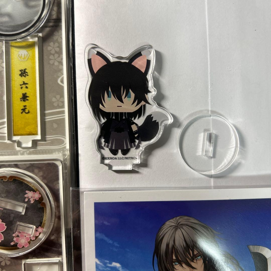 刀剣乱舞STORE アクスタ 孫六 通常 戦闘 内番 軽装 きつね装備