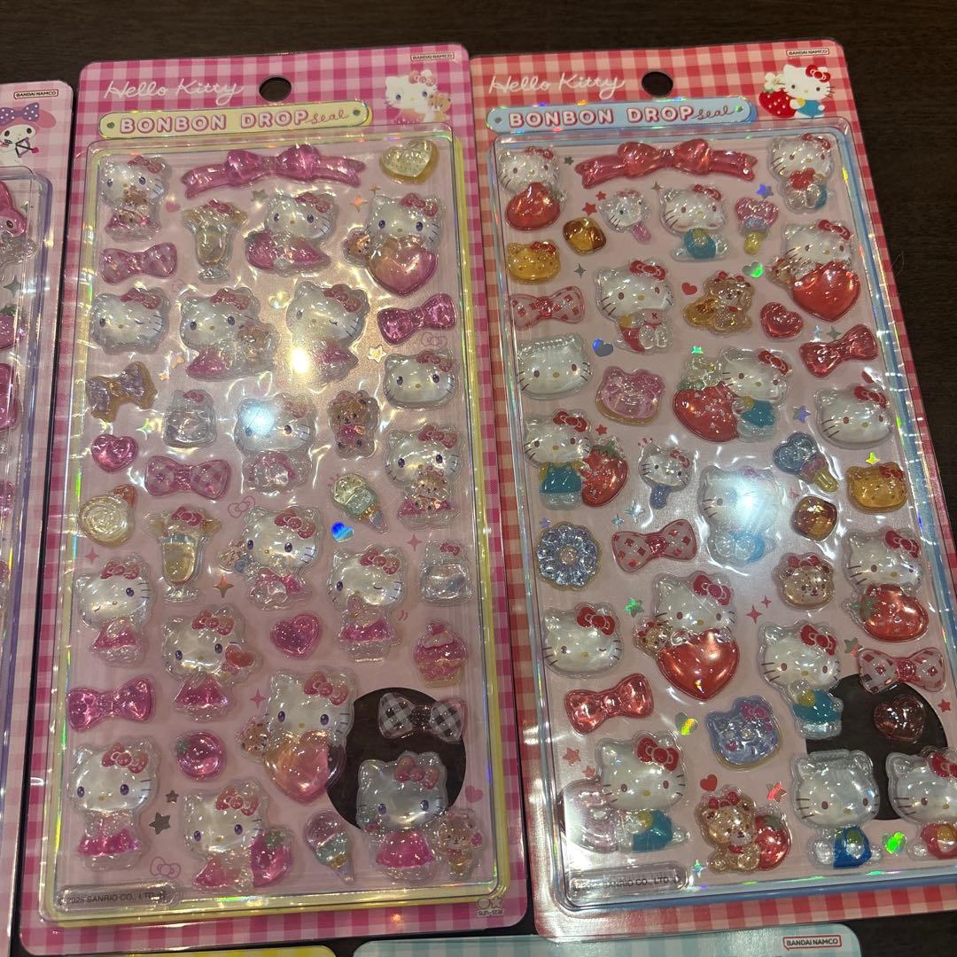 正規品★ボンドロ　サンリオ　7種　ボンボンドロップシール　第二弾