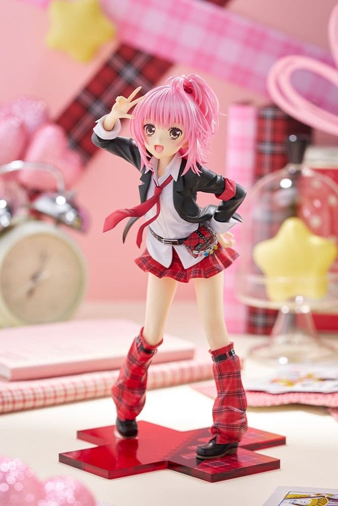 しゅごキャラ 日奈森あむ フィギュア 制服ver. 表情替えパーツ