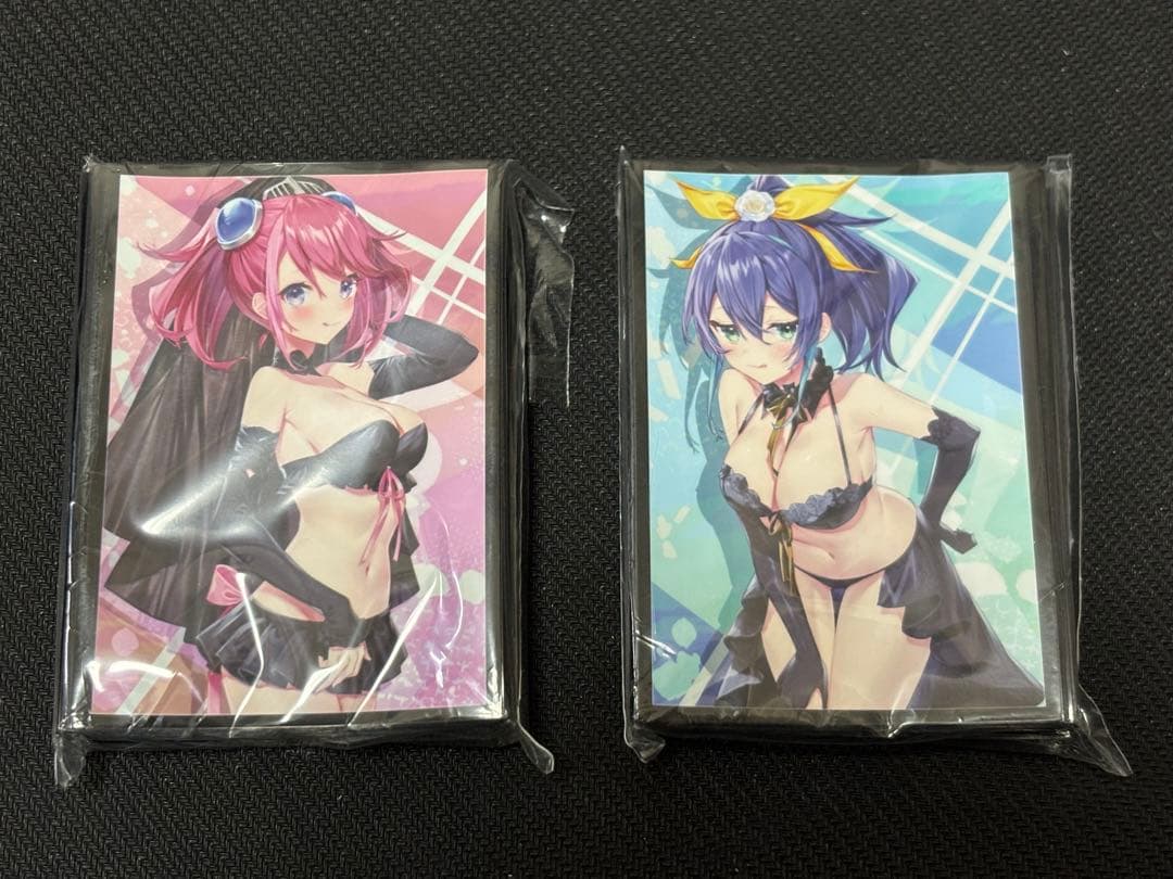 遊戯王 柚子 セレナ リン 瑠璃 スリーブ プレイマット　ミッドナイトブルー
