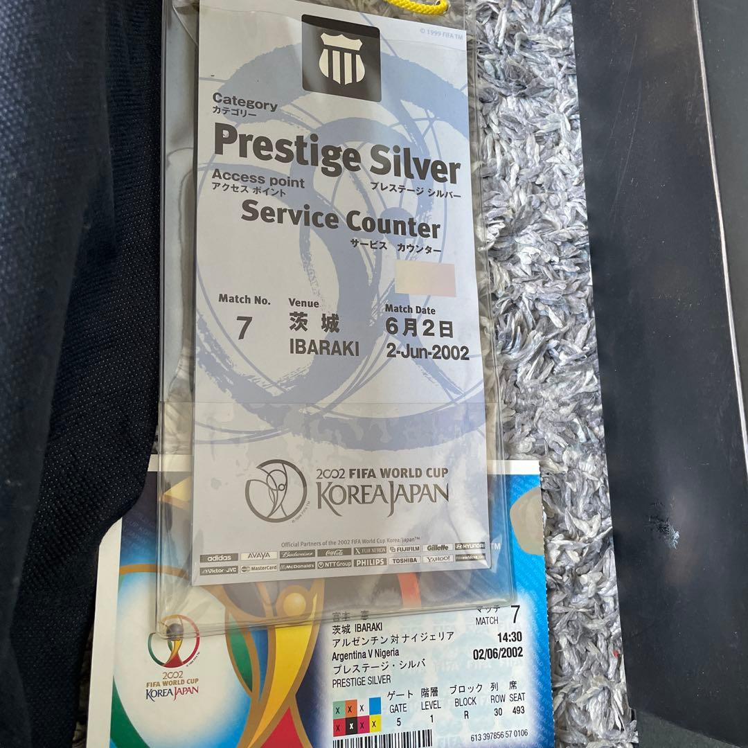 サッカー日韓ワールドカップ★非売品★貴重2002 FIFA記念品チケットホルダー