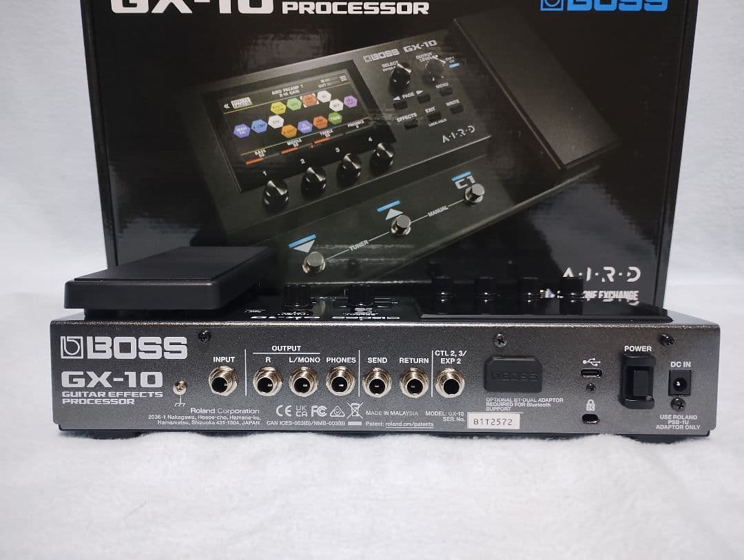 【新品】BOSS GX-10 ギターエフェクター