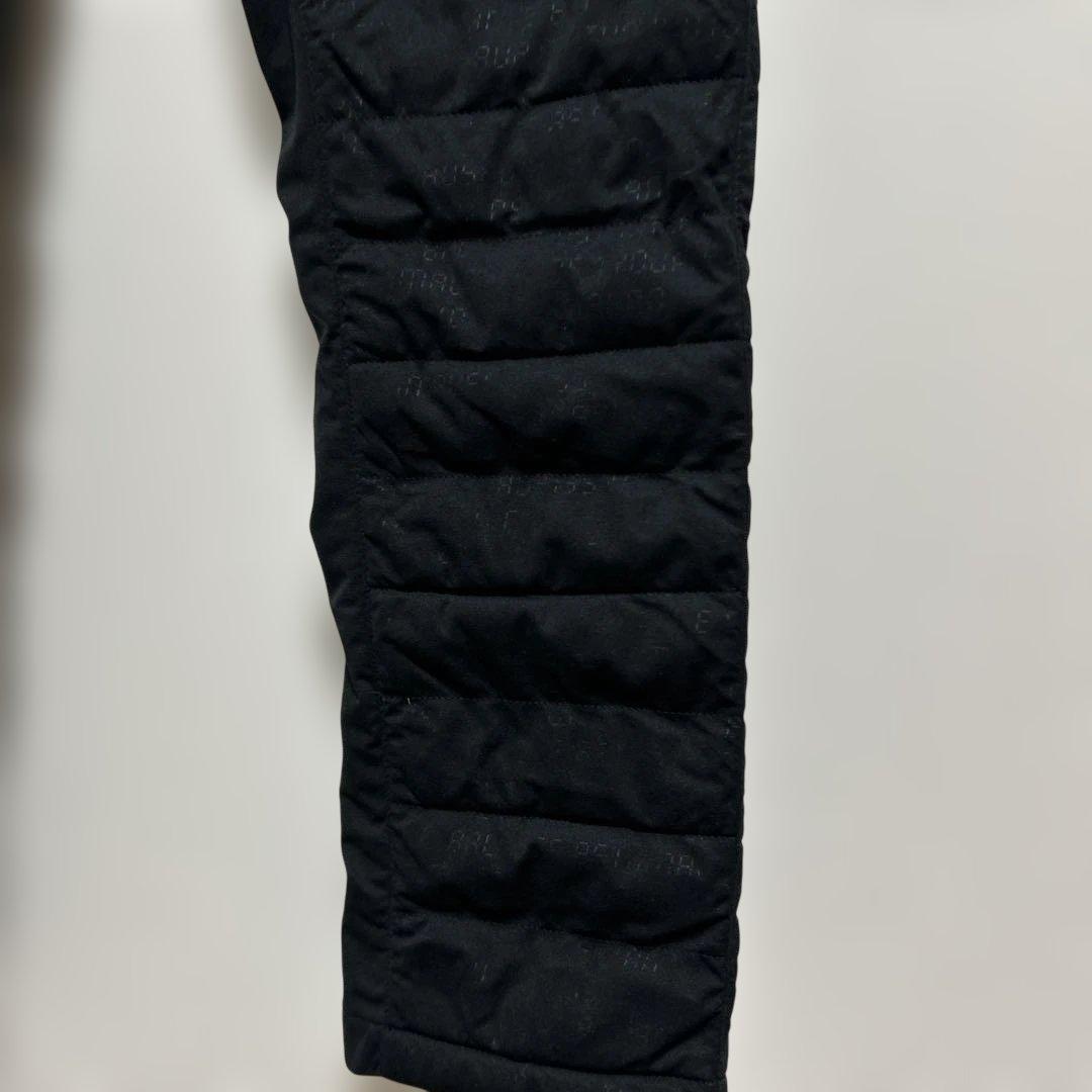 美品 ニューバランスゴルフ 中綿パンツ 黒 サイズ3 メンズ NBロゴ 撥水