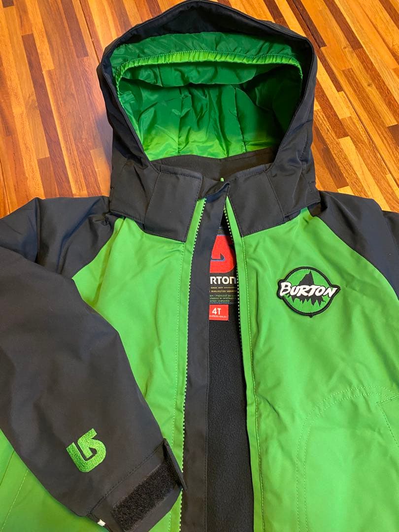 Burton キッズ 4T スノーボードウェア上下セット