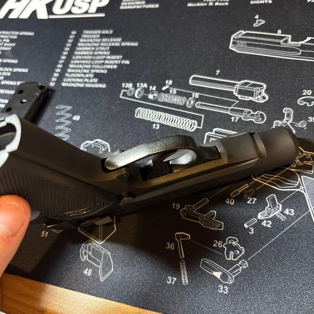 マルシン　ワルサーPP モデルガン　完成品　ブラックHW ヘビーウェイト