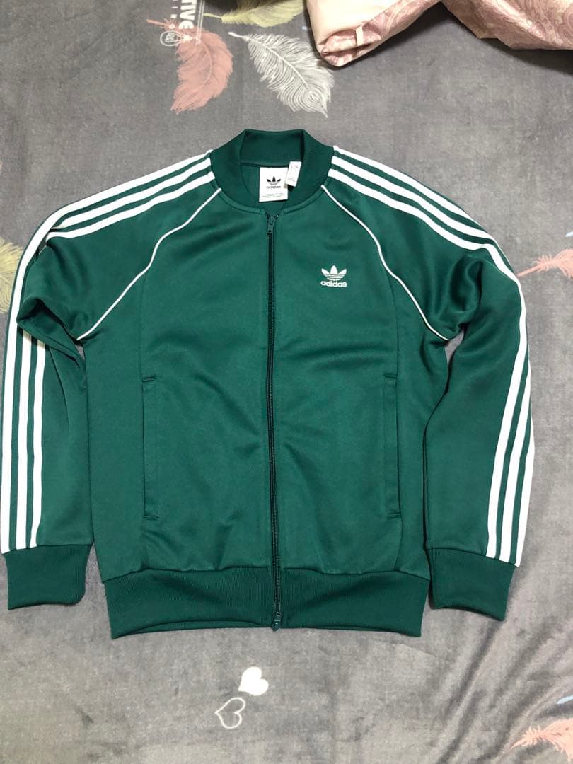 adidas ジャケット グリーン Mサイズ