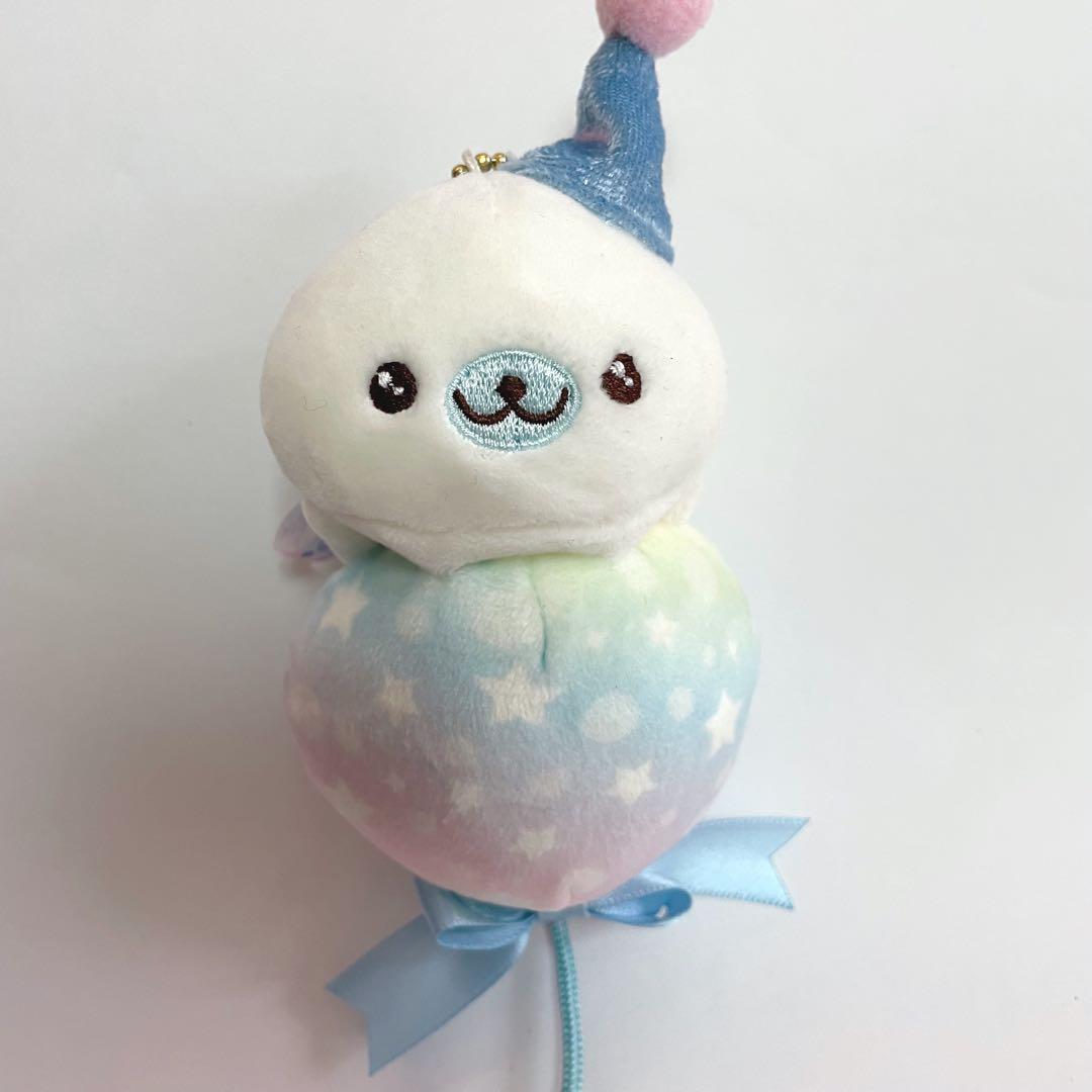 まめゴマ party バルーン マスコット ぬいぐるみ サンエックス レトロ