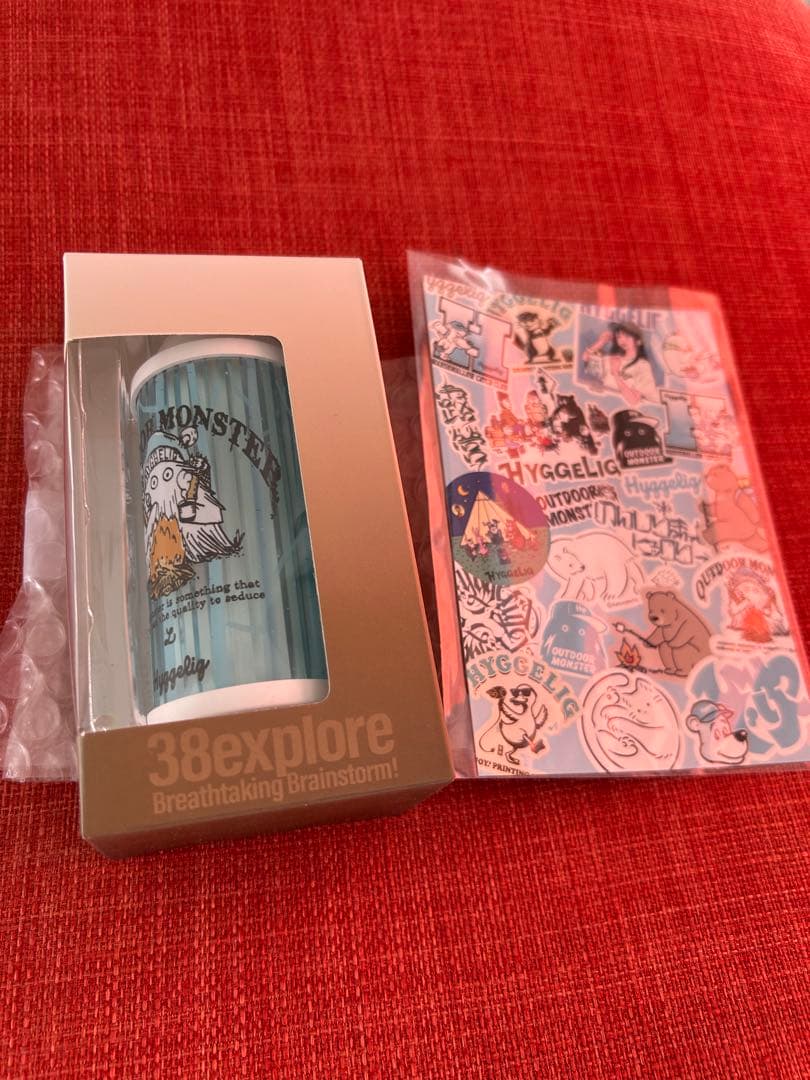 週末限定価格　新品38explore アウトドアモンスター × HYGGELIG