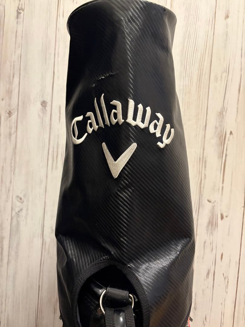 Callaway Odyssey キャディバッグ ブラック/レッド