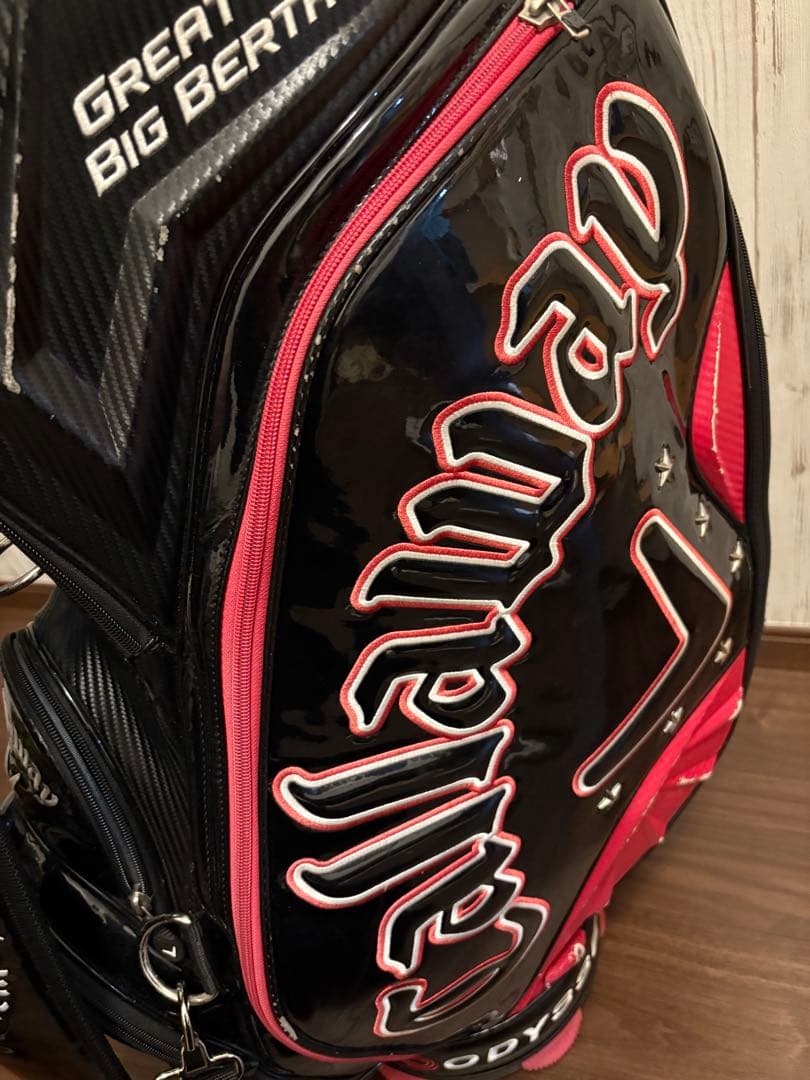 Callaway Odyssey キャディバッグ ブラック/レッド