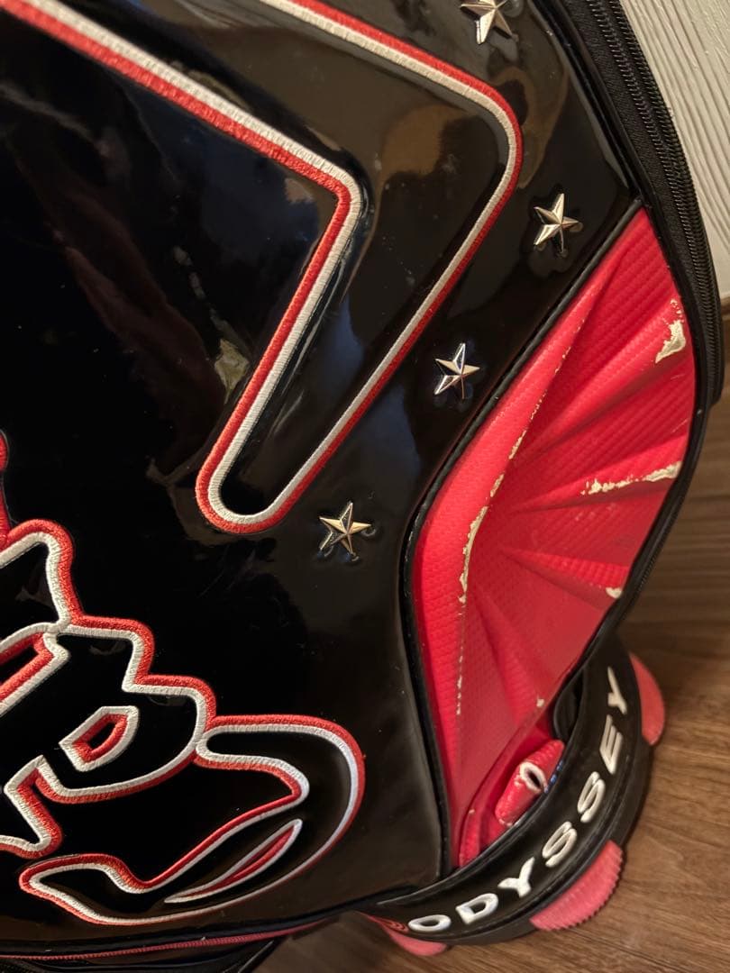 Callaway Odyssey キャディバッグ ブラック/レッド