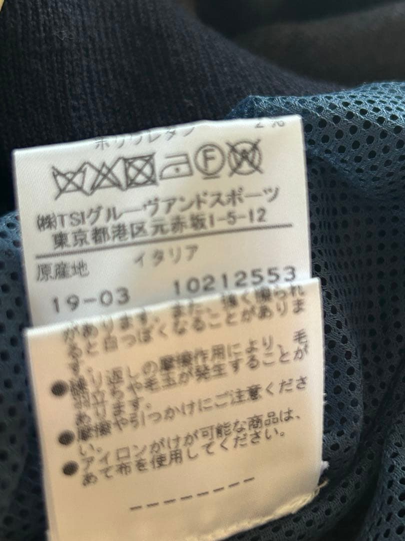 ■ マスターバニー　メンズ　パーカー　L ネイビー　ゴルフ　 防寒　防風　5