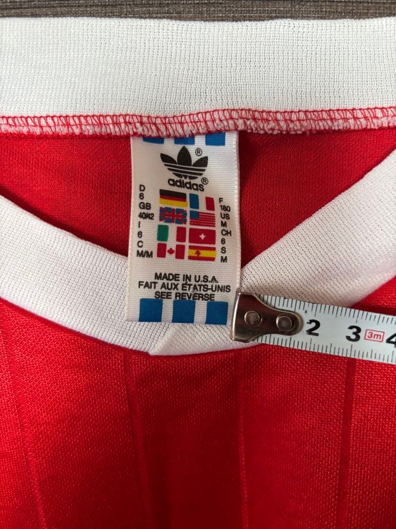 80s 90s adidas アディダス ゲームシャツ LIGA CUP USA