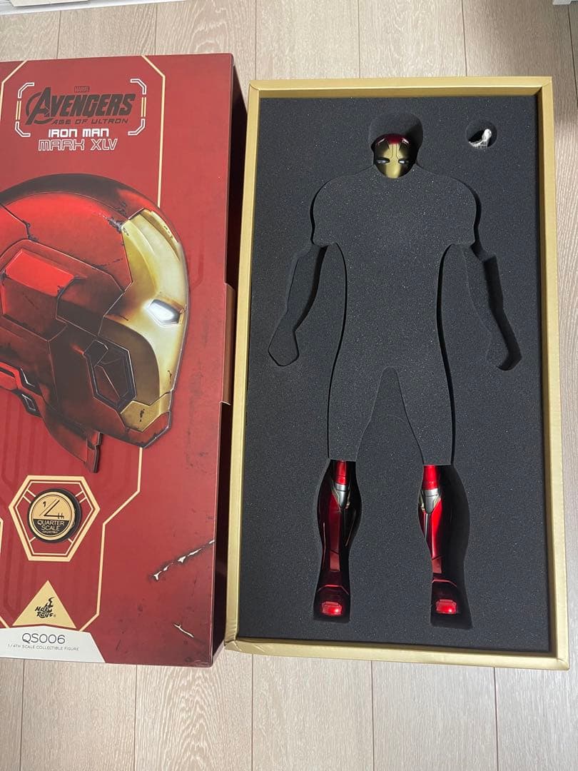 新品開封のみ ホットトイズ QS006 MK45 1/4 Hottoys