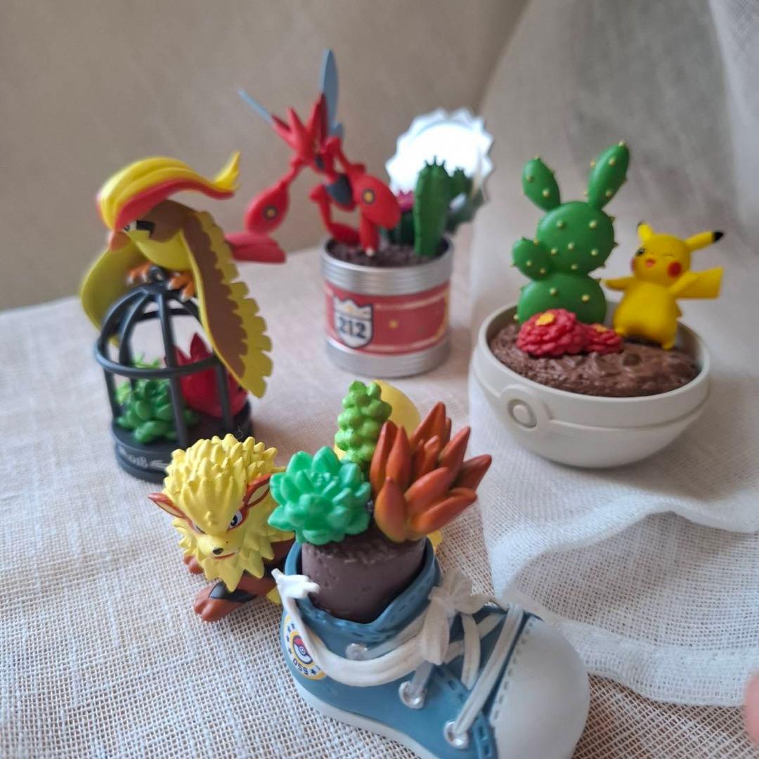 ポケモンフィギュアセット　リーメント　指人形