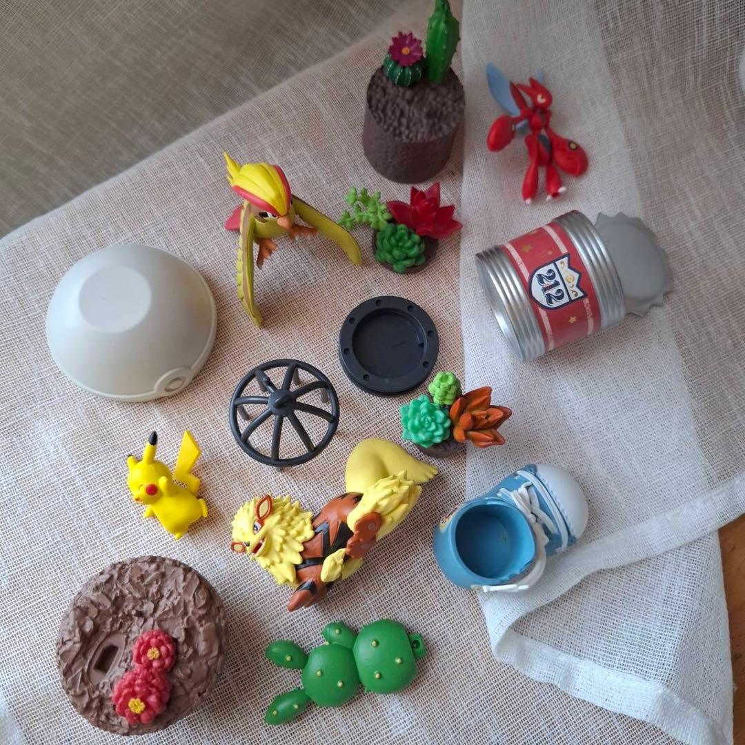 ポケモンフィギュアセット　リーメント　指人形
